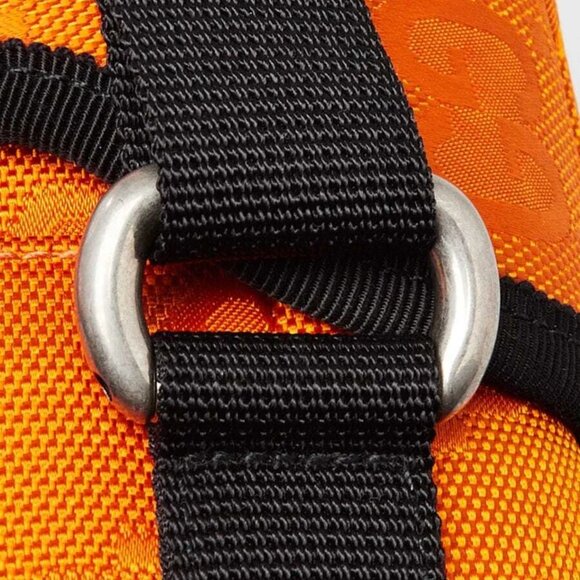 Gucci Orange GG Nylon Off The Grid Messenger Crossbody Bag - Picture 5 of 12